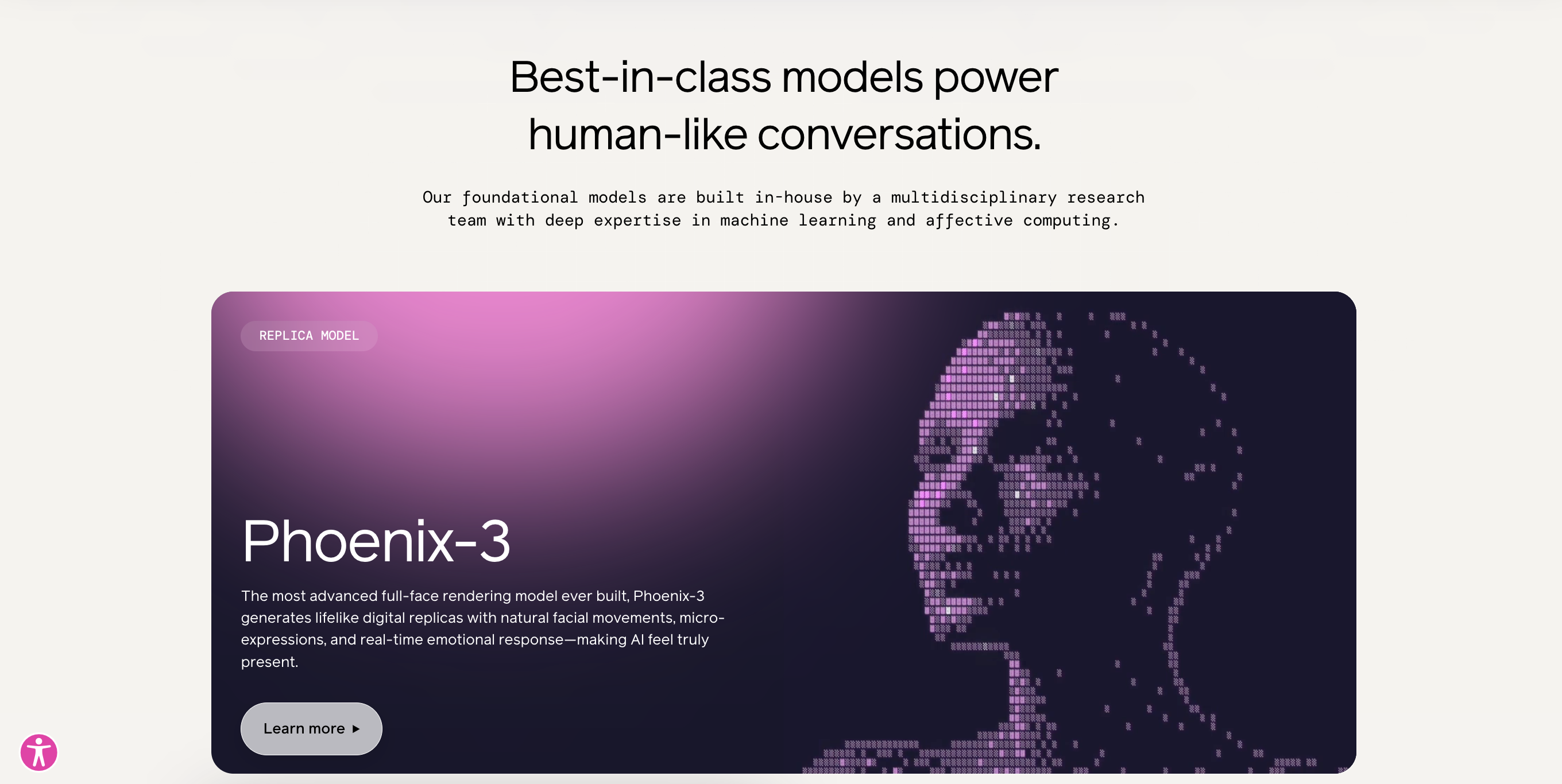 AI Avatar Conversational assistant